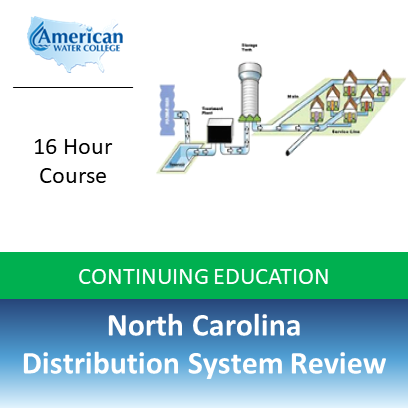 North Carolina Distribution System Review (16 hours)