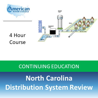 North Carolina Distribution System Review (4 hours)