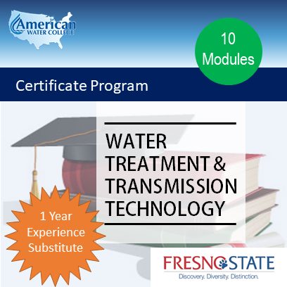 Water Treatment Operator Certificate 1 Year Experience Substitute